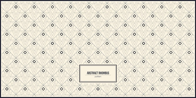 creative wallpaper of abstract rhombus pattern