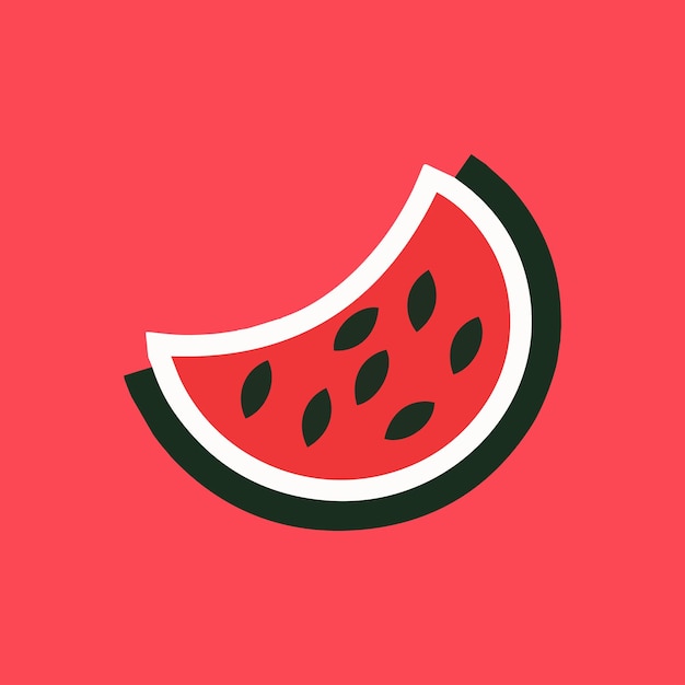 Creative Watermelon logo vector template