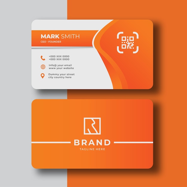 CreativeOrange 3D Style Business Card