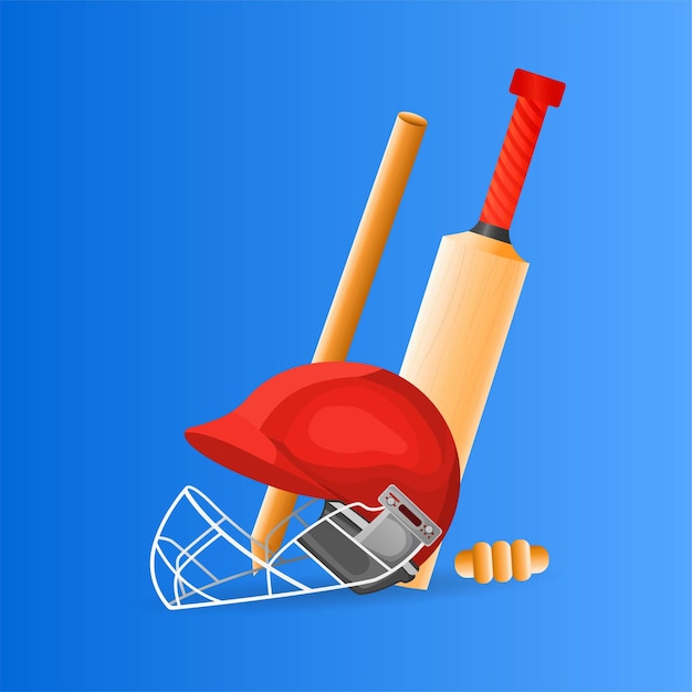 Cricket sport concept