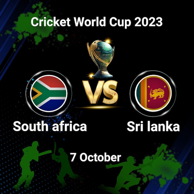 Cricket World cup South africa Vc Sri lanka 7 October