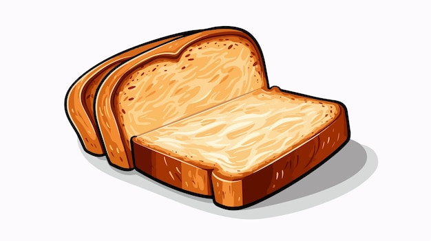 Crisp Toast Logo Bread Vector Symbol Wallpaper