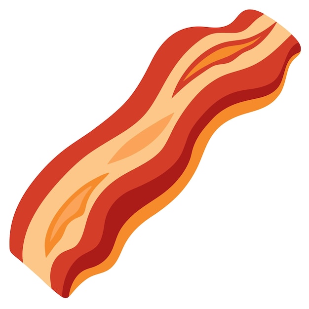 Crispy Bacon transparent background clipart