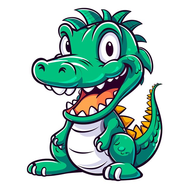 Crocodile vector illustration