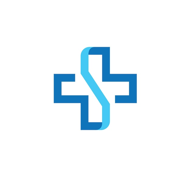 Cross medical icon vector illustration design