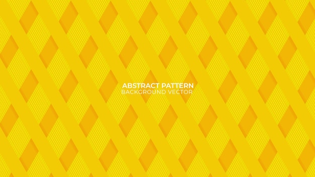 Cross overlapping yellow abstract background vector