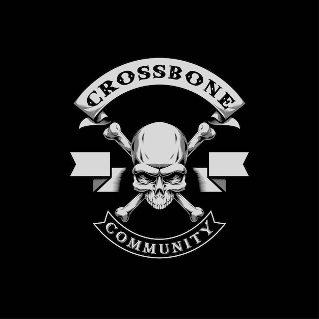 crossbones badges