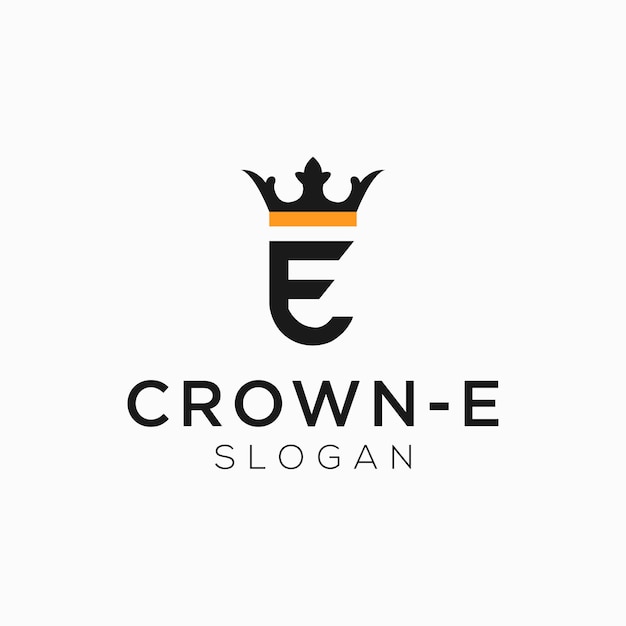 crow initials logo icon design vector