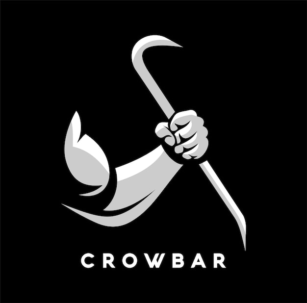 Crowbar design illustration