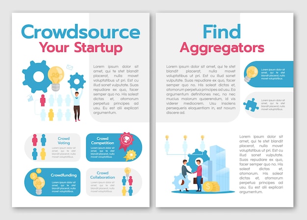 Crowdsource your startup template  Find aggregators