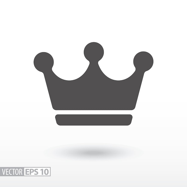 Crown flat icon