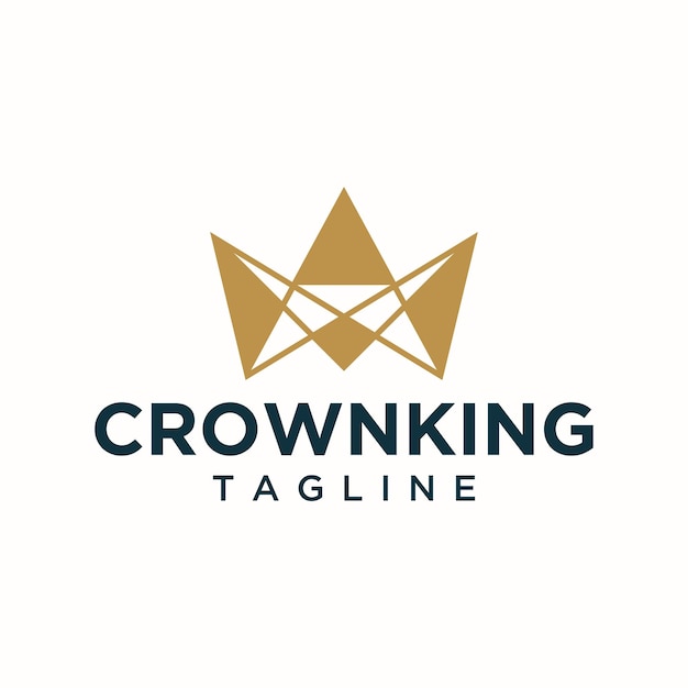 Crown Geometric Logo