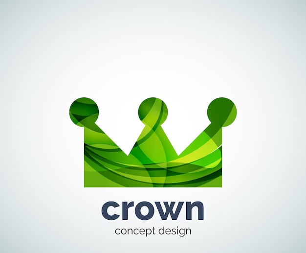 Crown logo template