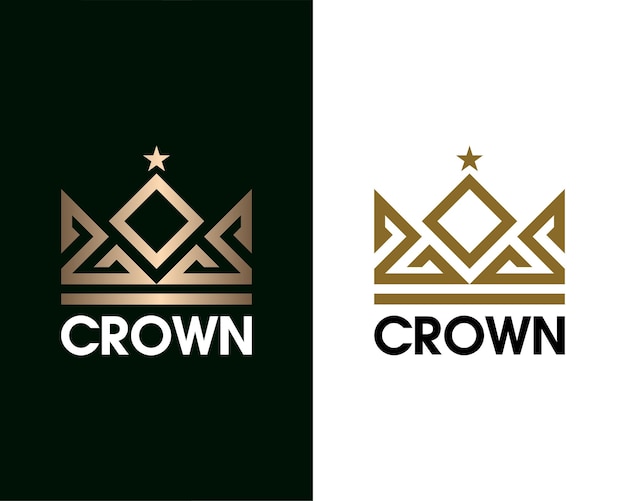 Crown Logo Vector Template