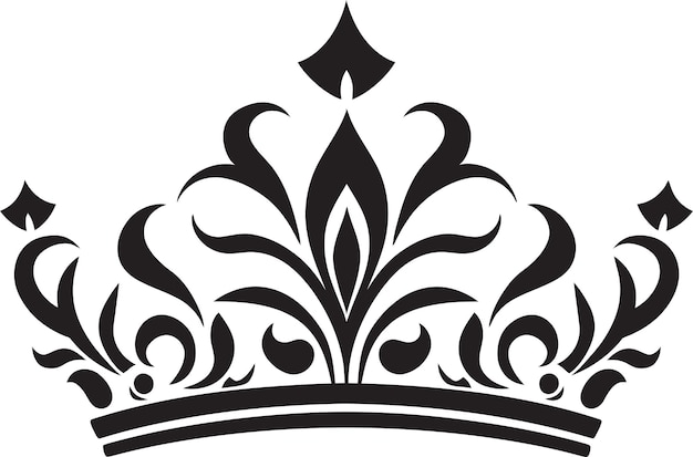 Crown Majesty Graphic Logo Graphic Aristocratic Aura Vector Iconic Design