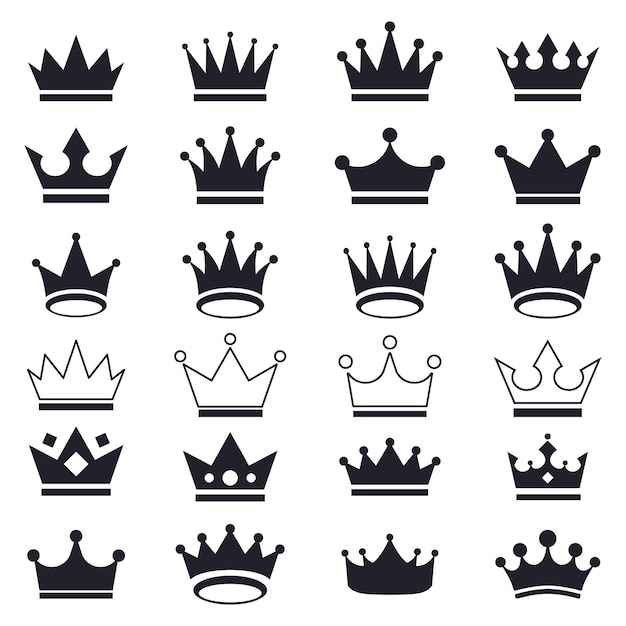 Crown Set Of King Crown