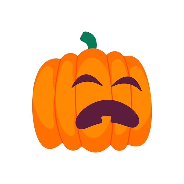 Cry Pumpkin Sticker