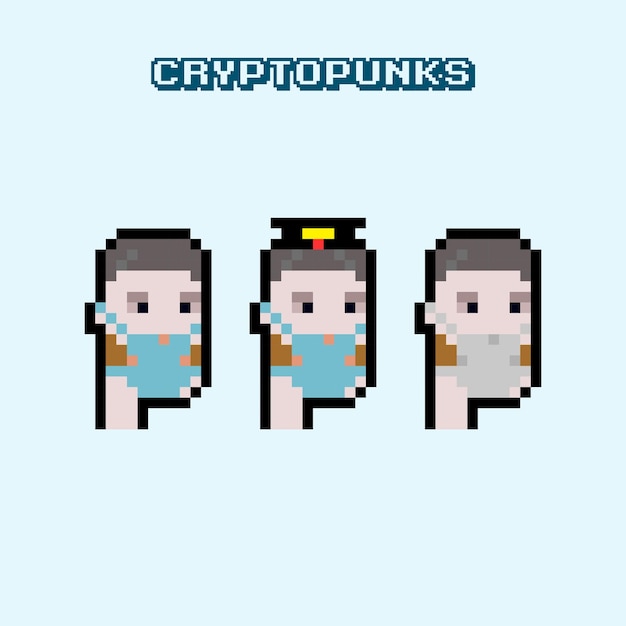 Cryptopunks Ape Illustration