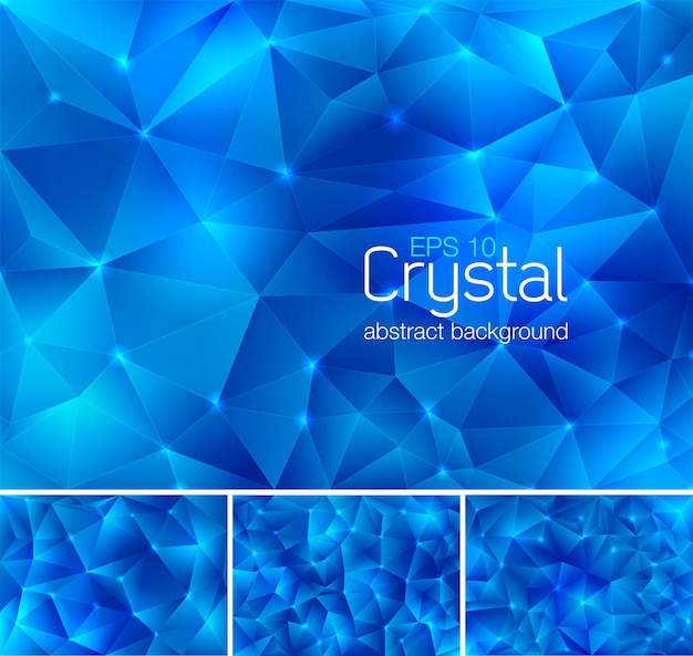 Crystal abstract background