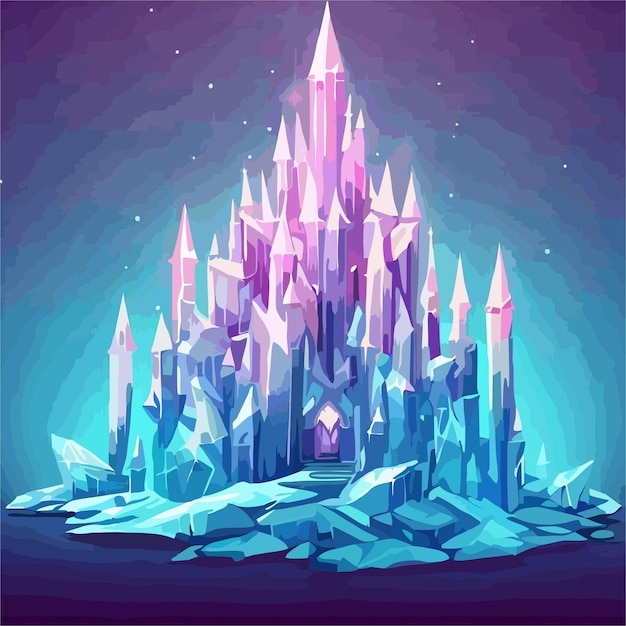 Crystal castle vector 1