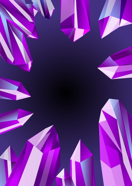 Crystal Frame background