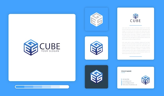 Cube Logo Design Template