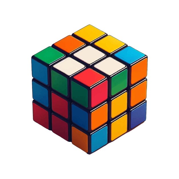 Vector a cube of rubix