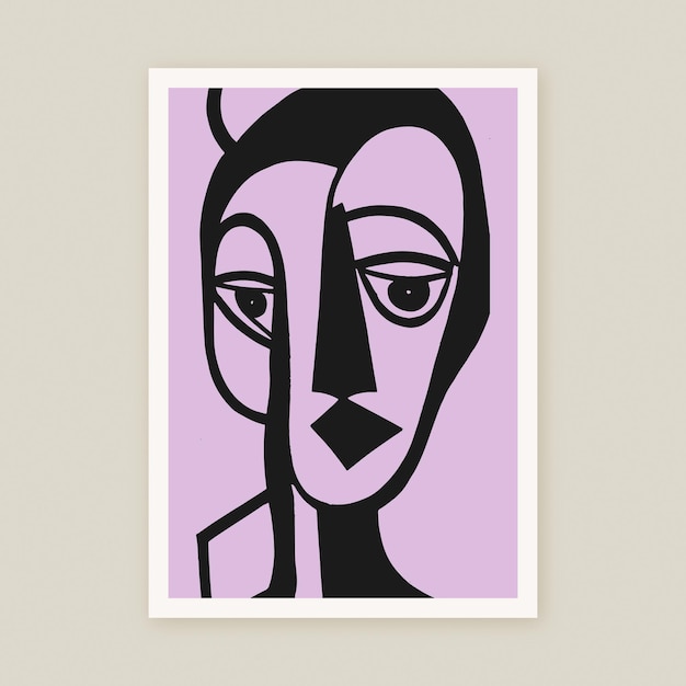 Cubism Style Head