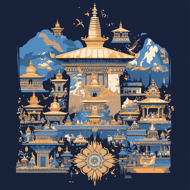 Cultural Motifs of Bhaktapur Nepal