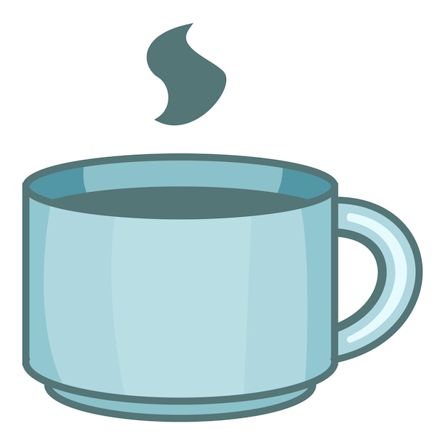 Cup coffee icon Cartoon illustration of cup coffee vector icon for web