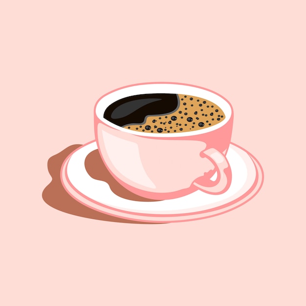 a cup of coffee logo