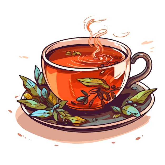 Cup of coffee vector illustration