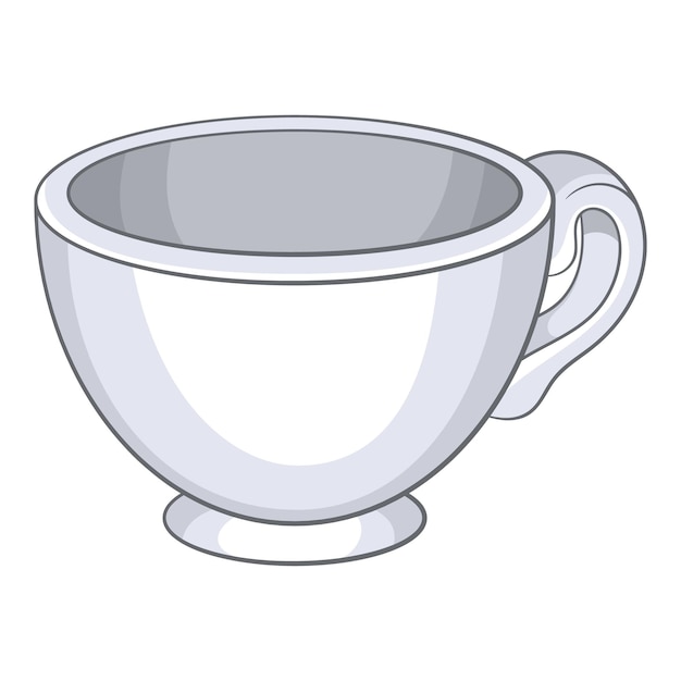 Cup icon Cartoon illustration of cup vector icon for web