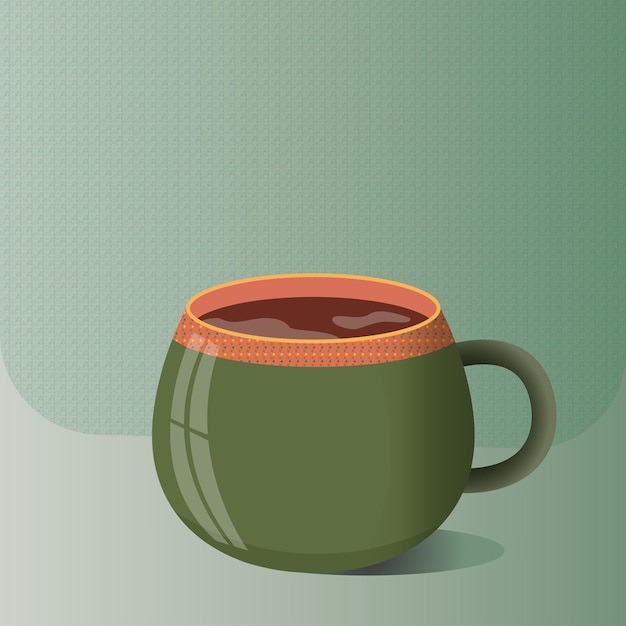 Vector cup of tea