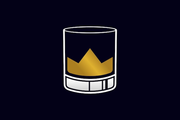 cup with crown concept design