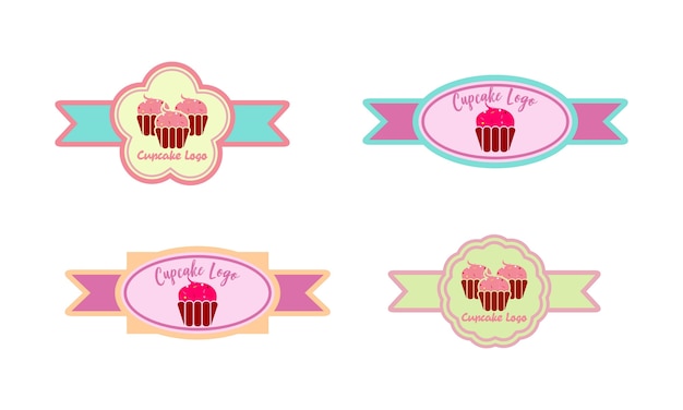 Cupcake bakery labels