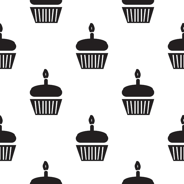 Cupcake icon illustration