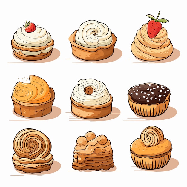 cupcakes and pastry