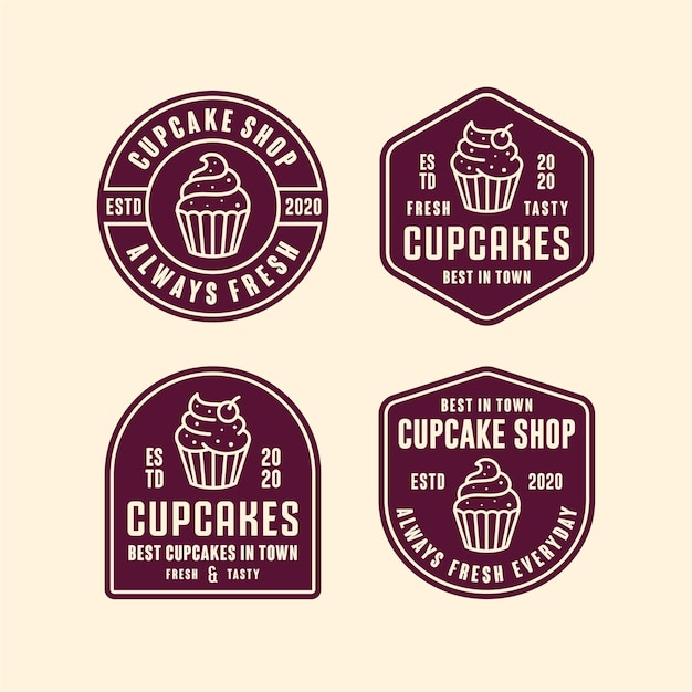 Cupcakes shop  logo