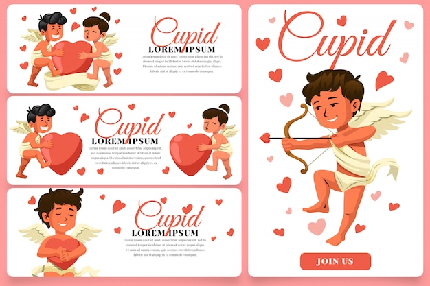 Cupid banners