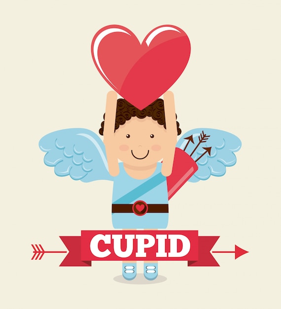 Vector cupid cute 