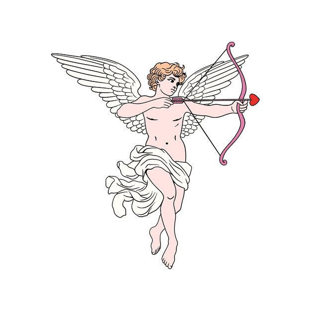 Vector cupid illustration