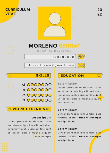 Curriculum Vitae Template CV