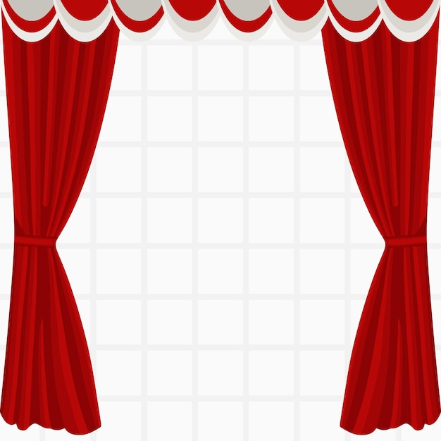 Curtain element for movie banner