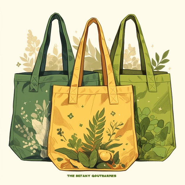 Custom Printed Tote Bags Sold at a Craft Show