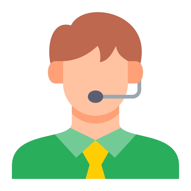 Customer Service Agent Icon