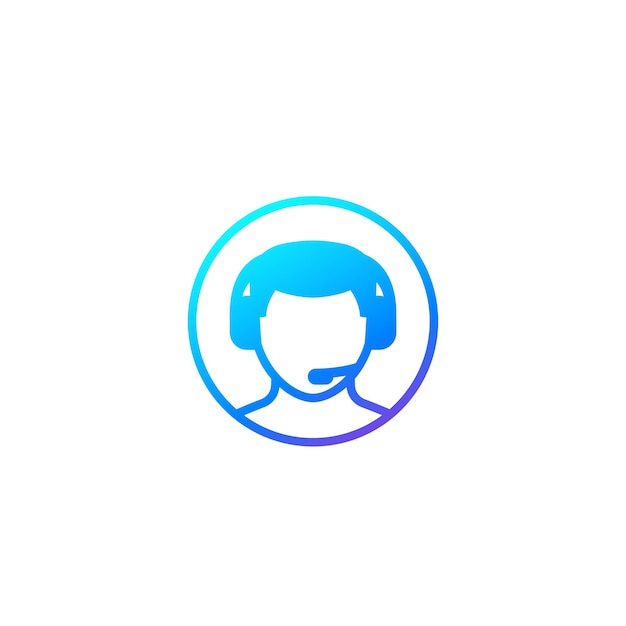 Customer service call center icon