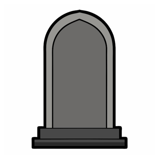 Vector customizable gravestone tombstone vector designs for memorial art