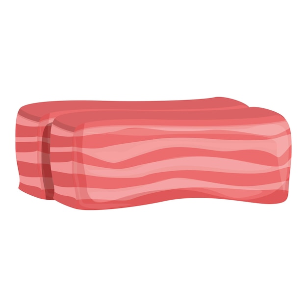 Cut meat icon cartoon vector Beef food Steak pork