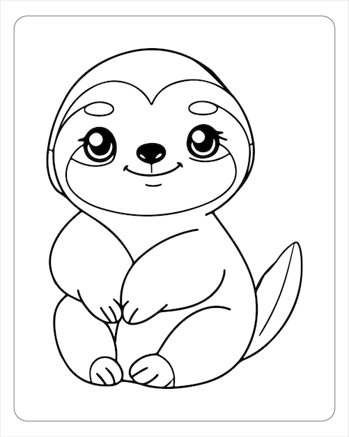 Cute Animals Coloring Pages